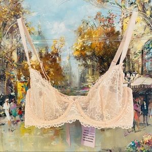 Savage X Fenty Unlined Floral Lace Bra